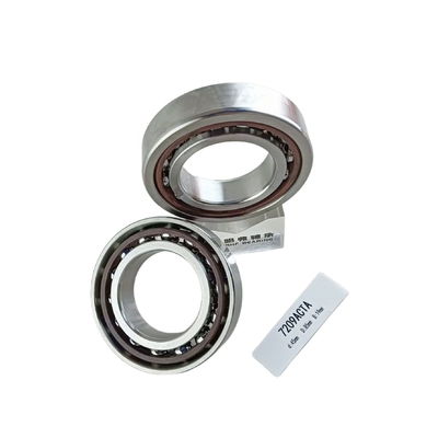 Diretto 7209AC cuscinetto a sfera a contatto angolare 45*85*19mm con gabbia in acciaio e sigilli aperti