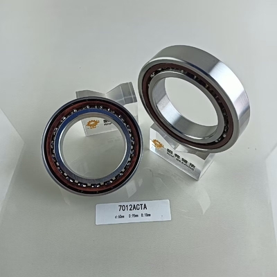 Cuscinetto a sfera angolare da contatto da 60*95*18 mm 7012AC con design a riga singola e acciaio cromato