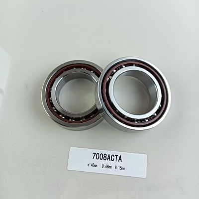 46108 Cuscinetto a sfera a contatto angolare 7008AC per macchine per la costruzione e per l'automobile