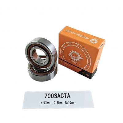 Cuscinetto a sfera 7003AC Struttura di contatto angolare per macchine automobilistiche 17*35*10mm