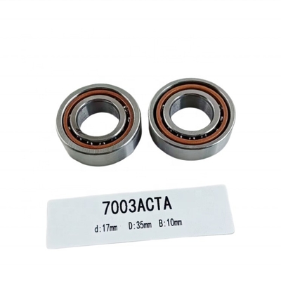 Cuscinetto a sfera 7003AC Struttura di contatto angolare per macchine automobilistiche 17*35*10mm