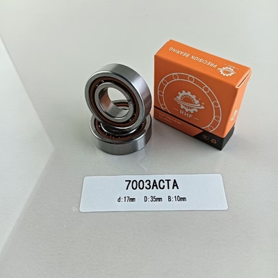 Cuscinetto a sfera 7003AC Struttura di contatto angolare per macchine automobilistiche 17*35*10mm