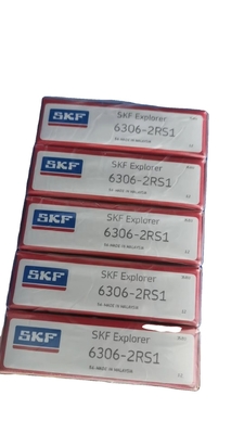 Cuscinetto a sfera a scanalatura profonda a fila singola 6305 6306 2RS per ristoranti e tipografie
