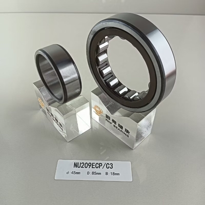Singolieri 45*85*19mm NU/NJ/NF209ECP cuscinetti a rulli cilindrici per macchine pesanti