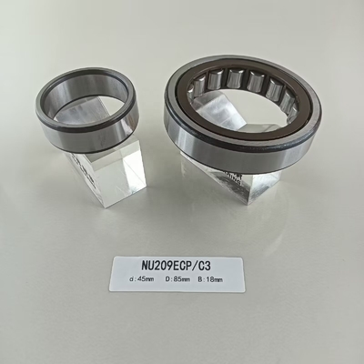 Singolieri 45*85*19mm NU/NJ/NF209ECP cuscinetti a rulli cilindrici per macchine pesanti