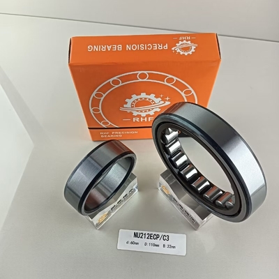 Long Life NU/NJ/NF212ECP Cuscinetto a rulli cilindrico 60*110*22mm con gabbia in acciaio resistente