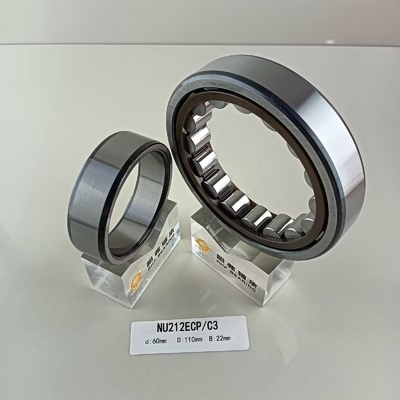 Long Life NU/NJ/NF212ECP Cuscinetto a rulli cilindrico 60*110*22mm con gabbia in acciaio resistente