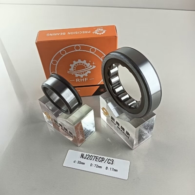 35*72*17mm NU/NJ/NF207ECP Cuscinetti a rulli cilindrici lubrificati con grasso o olio