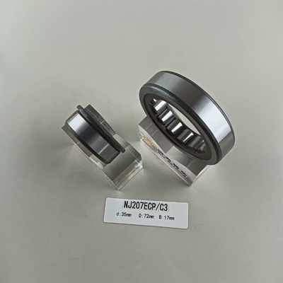 35*72*17mm NU/NJ/NF207ECP Cuscinetti a rulli cilindrici lubrificati con grasso o olio