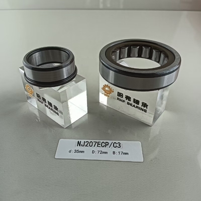 35*72*17mm NU/NJ/NF207ECP Cuscinetti a rulli cilindrici lubrificati con grasso o olio