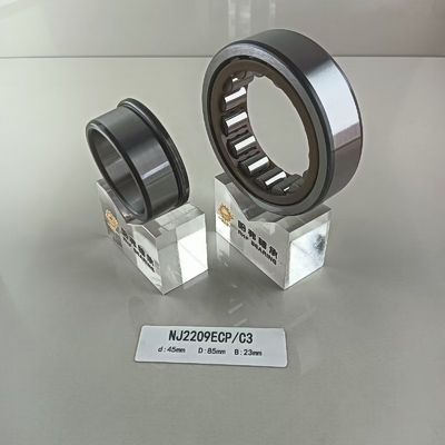 45*85*23mm NU/NJ/NF2209ECP Cuscinetti a rulli cilindrici per macchine da costruzione