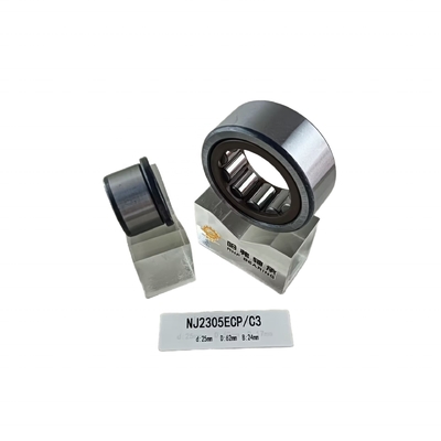 25*62*24 mm cuscinetto a rulli cilindrico NU/NJ/NF2305ECP con struttura cilindrica